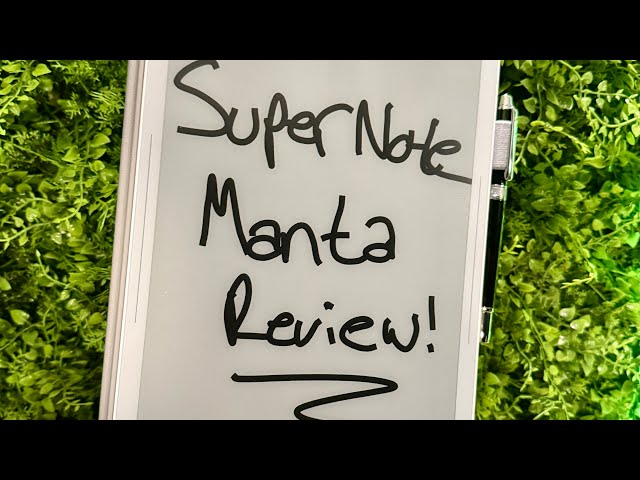 Transform Your Note-Taking: A Hands-On Super Note Manta Review