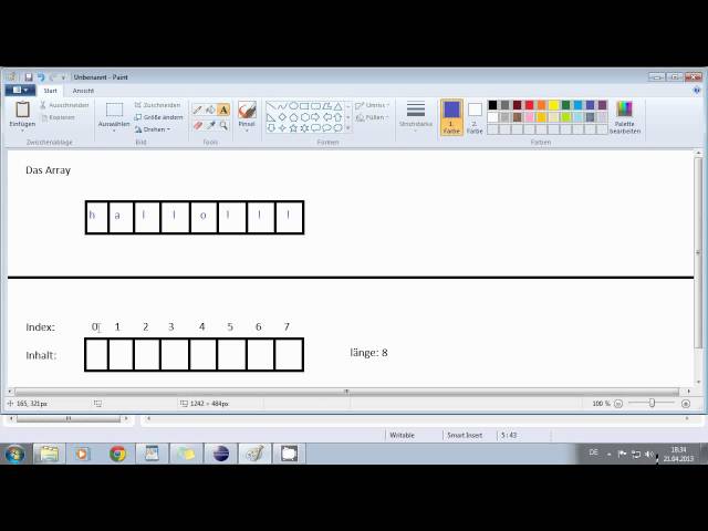 Programmieren Lernen für Anfänger - 03 - Char und Arrays - Java Tutorial