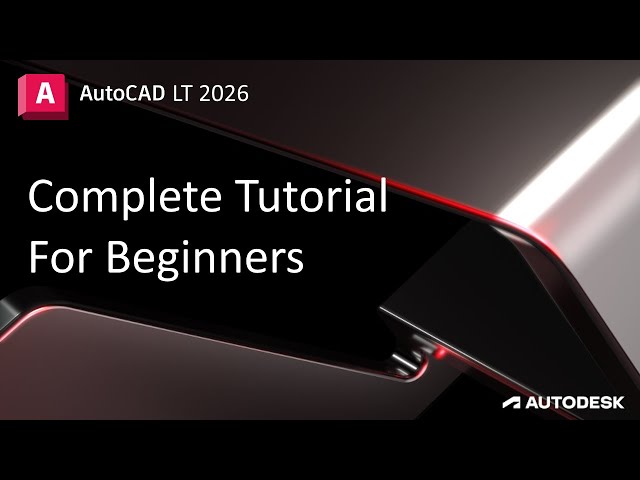 AutoCAD LT FULL Course For BEGINNERS!