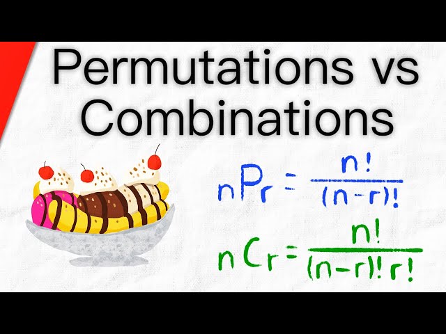 Difference Between Permutations and Combinations | Discrete Math Exercises