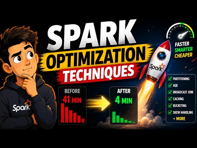 10 Spark Optimization Techniques Every Data Engineer Should Know #dataengineering #bigdata #spark