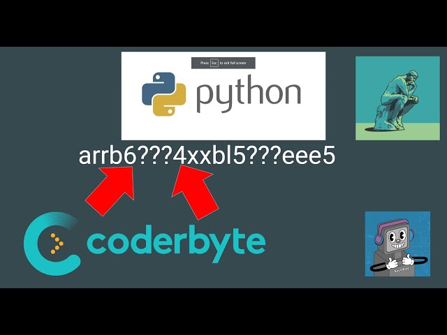 Reto de Programación : Buscador de simbolos con Python | Coderbyte | Strings