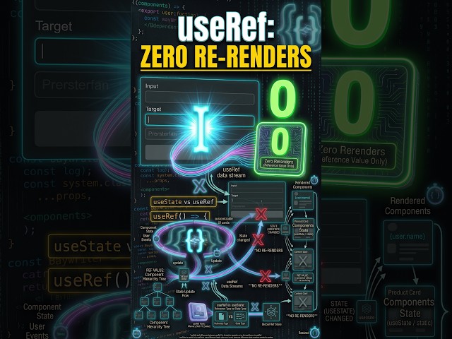 DOM Access & Mutable State with useRef   #useRef #webdev #frontend
