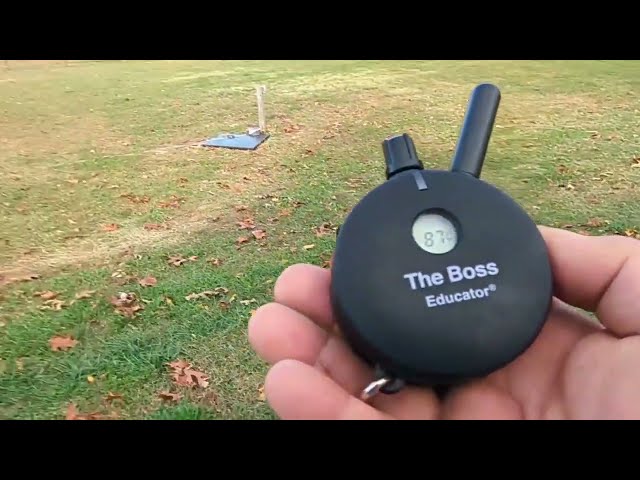 Educator E Collar The Boss ET 800 Dog Training Collar, eatures that Make this a Must Have Trainer