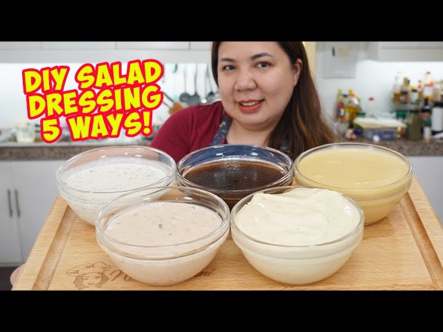 5 Salad Dressing Recipes