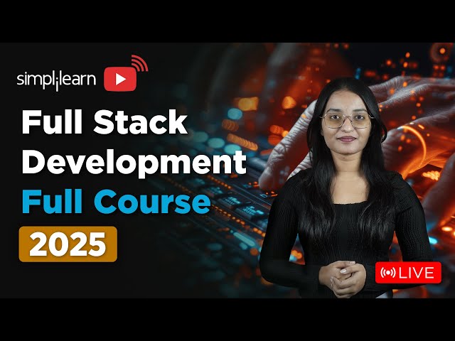 Full Stack Developer Course 2026 | Full Stack Java Developer Tutorial for Beginners | Simplilearn