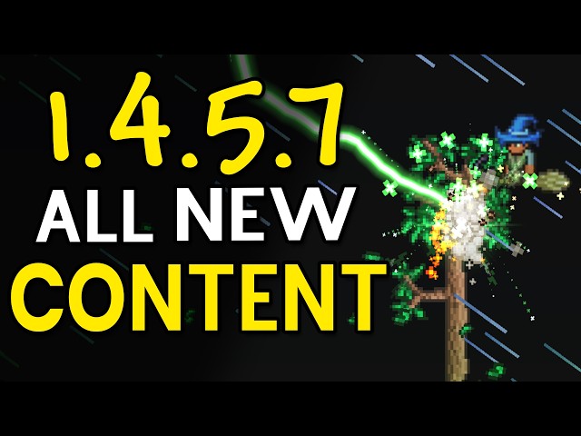 ALL NEW Content In Terraria's 1.4.5.7 Update