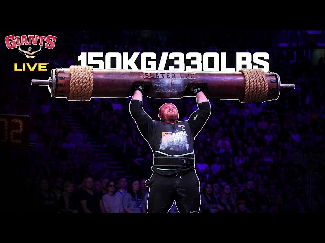 Full Event Highlights - Log Press for Reps at Europe's Strongest Man 2026