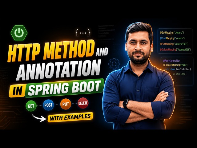 Spring Boot REST API Tutorial: HTTP Methods & Request Mapping Annotations Explained