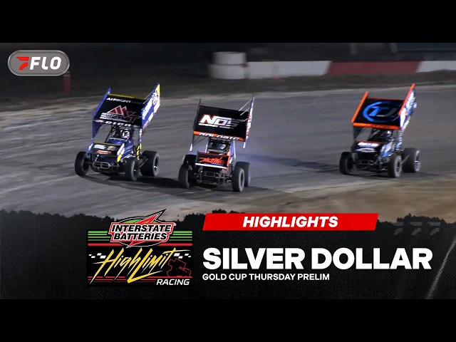 Gold Cup Thursday Prelim | High Limit Racing at Silver Dollar Speedway 8/27/26 | Highlights