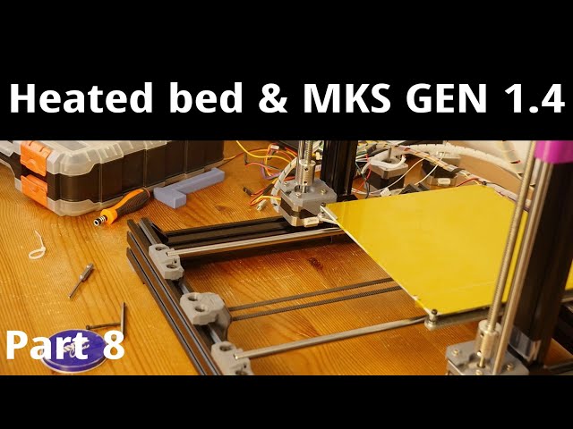 Heated bed installation & mount options for MKS GEN 1.4 | Bear Upgrade