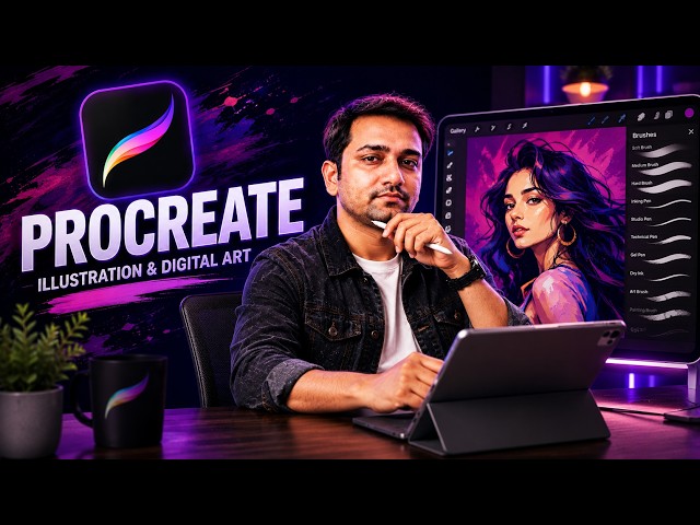 Create Digital Artwork with Procreate