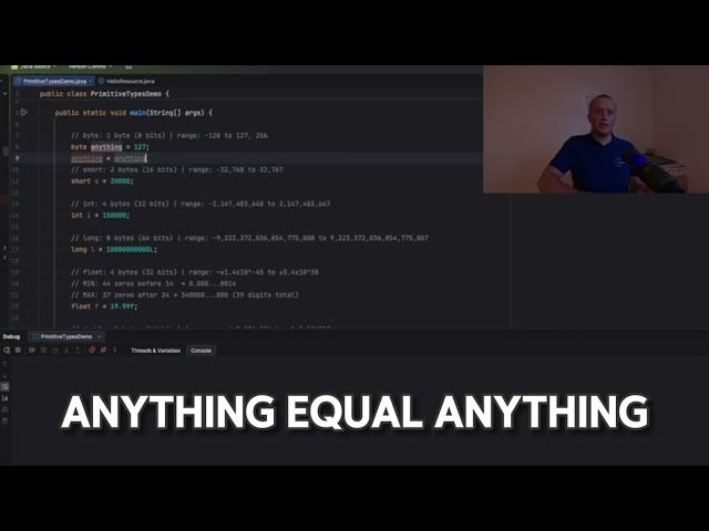 What is a byte type in java? 🤨🤨🤔