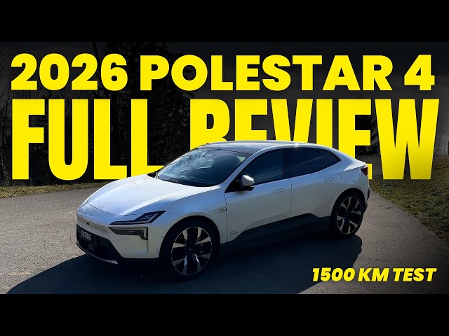 1,500 KM in the 2026 Polestar 4 — Full Review