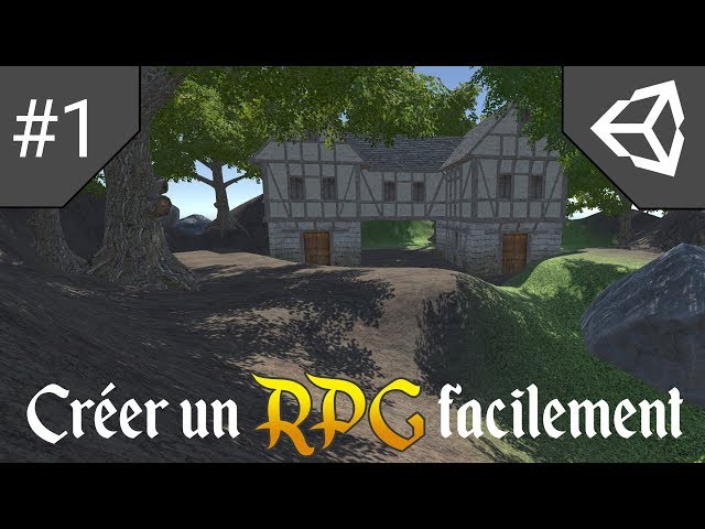 Create an RPG easily in Unity 3D: #1 Project and Terrain Creation