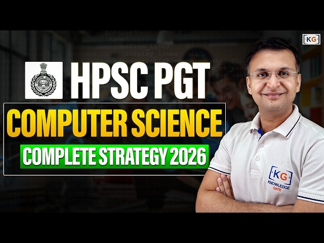 HPSC PGT Computer Science: 🎯 Complete Roadmap + 📚 Course Details + 🚀 Analysis