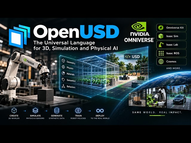 OpenUSD Explained: From 3D Worlds to Physical AI | NVIDIA Omniverse