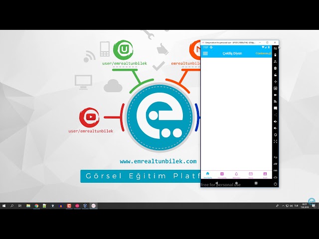Genymotion ve Firebase Kütüphanelerinin Kurulumu