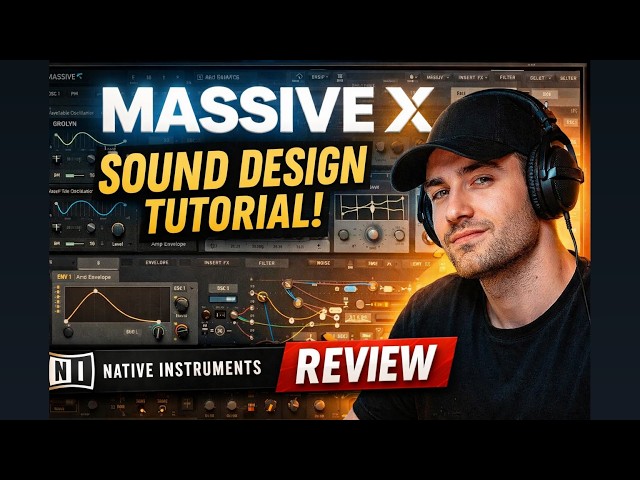 MASSIVE X Walkthrough – Complete Sound Design Tutorial | Native Instruments MASSIVE X Review