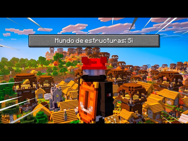 MINECRAFT, BUT THE WHOLE WORLD IS FULL OF STRUCTURES | TheXolot