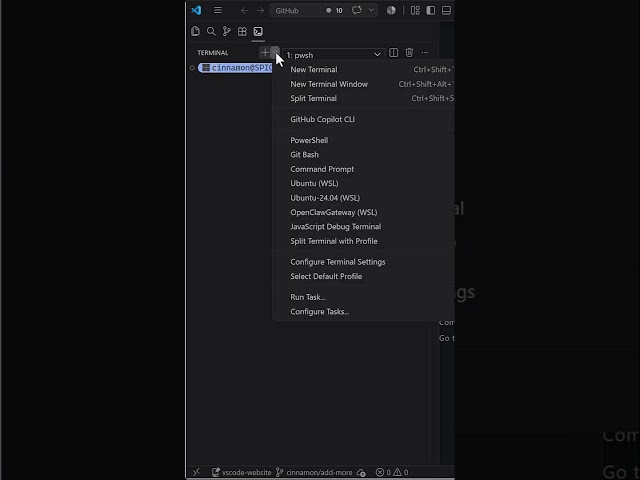 ⏲️ Quick VS Code Terminal Tips  #vscode #code #terminaltips