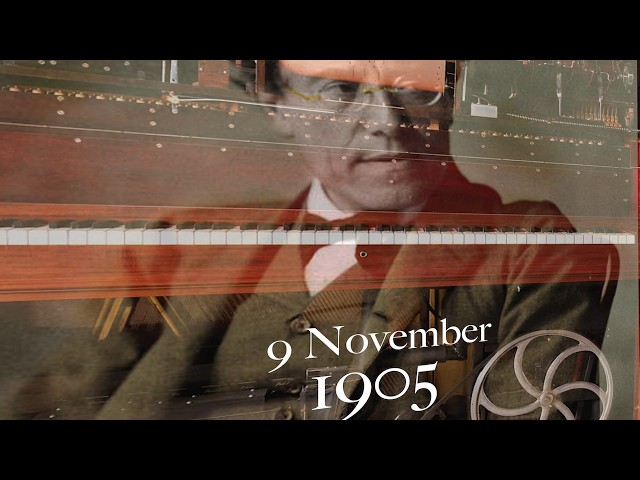Gustav Mahler's 1905 Trauermarsch Welte reproducing piano roll transcribed to score