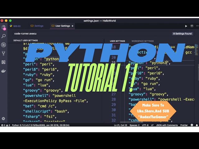How To Code In Python (Part 1) AudaxTheGamer