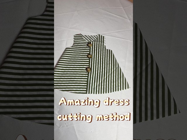 Amazing dress cutting method#tailor #diy #shorts #oversizedfashion