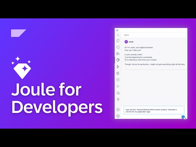 Joule for Developers: The Trusted AI Assistant for SAP Developers