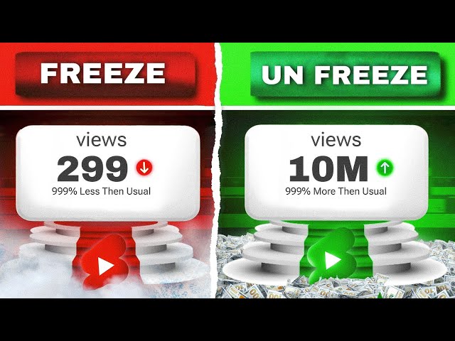 24 Hours Shorts Unfreeze Challenge (Shocking Results 😍)