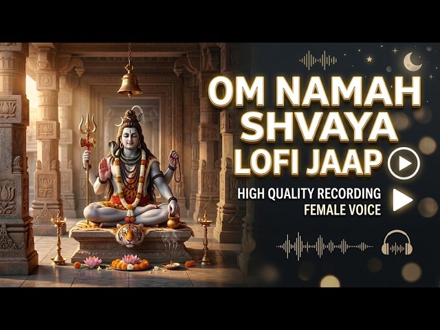 Focus Music for Work & Productivity Today  • Om Namah Shivaya • Soft Female Bhakti Lofi🙏