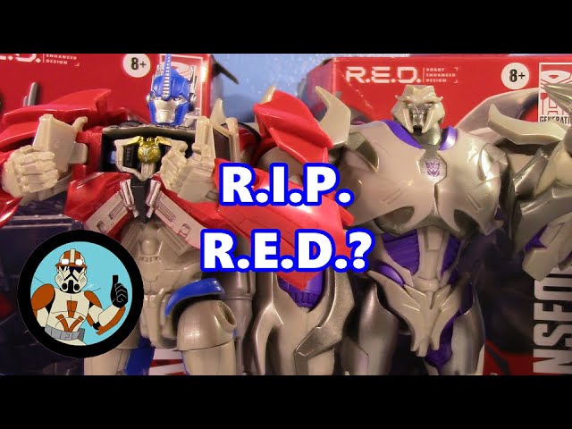 Is Transformers R.E.D. D-E-D? And if so... is that a bad thing? Prime Optimus Prime and Megatron