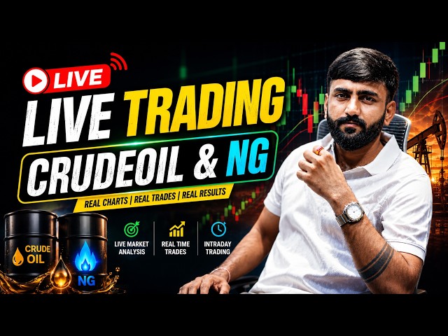 🔴LIVE Crude Oil Trading | Natural Gas Live | MCX Trading , 23 oct | live trading #crudeoillive #mcx