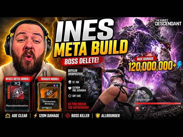 The STRONGEST INES BUILD of all time ⚡ Defiler EASY! | The First Descendant