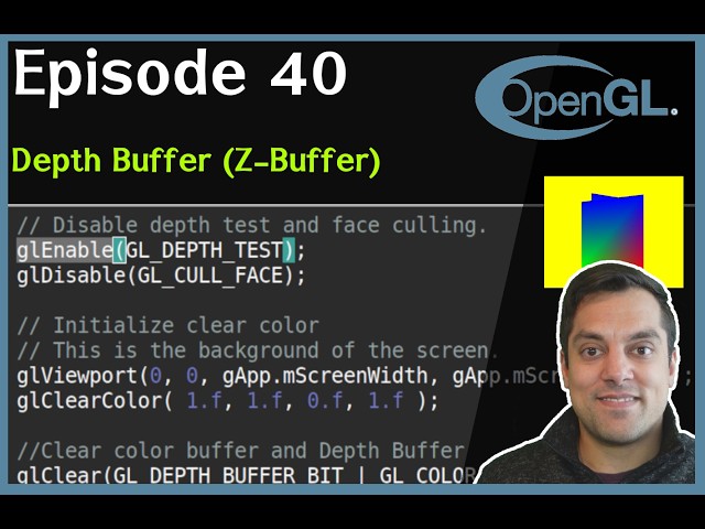 Depth Buffer [OpenGL Episode 40]