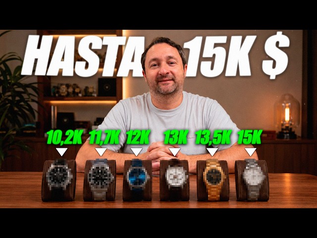 THE 6 BEST WATCHES up to $15,000 USD ⌚️