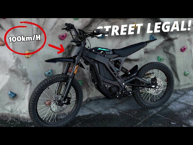 STREET LEGAL MOPED goes 100KM/H out of the box | E-Ride pro 2.5 |