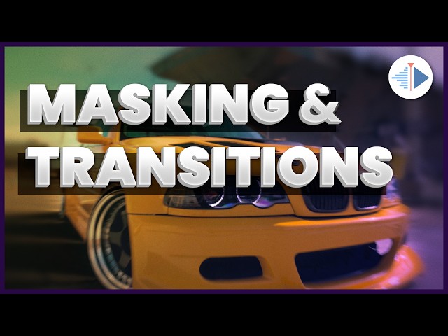 Masking & Transition Effects Editing - Kdenlive Tutorial