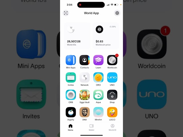 HOW TO EARN IN WORLD APP