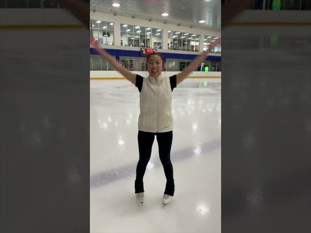 How to figure skate for the first time | learn to skate ep 1