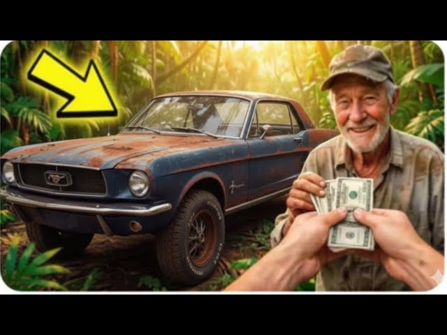 A Diamond in the Rust: 1967 Ford Mustang Barn Find!] #carrestoration #asmr #mustang #supercars 