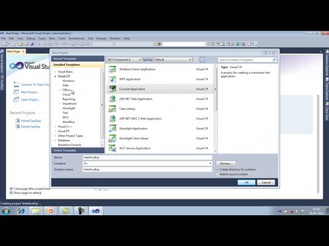 interface in c#