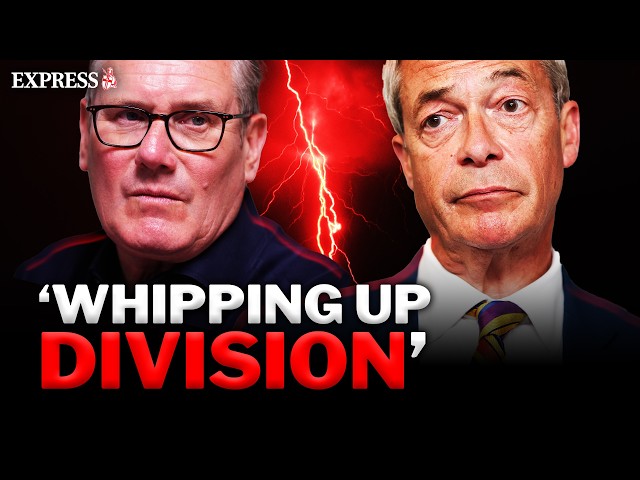 Starmer mounts PATHETIC attack on Farage's "divisive" anger over Henry Nowak's murder