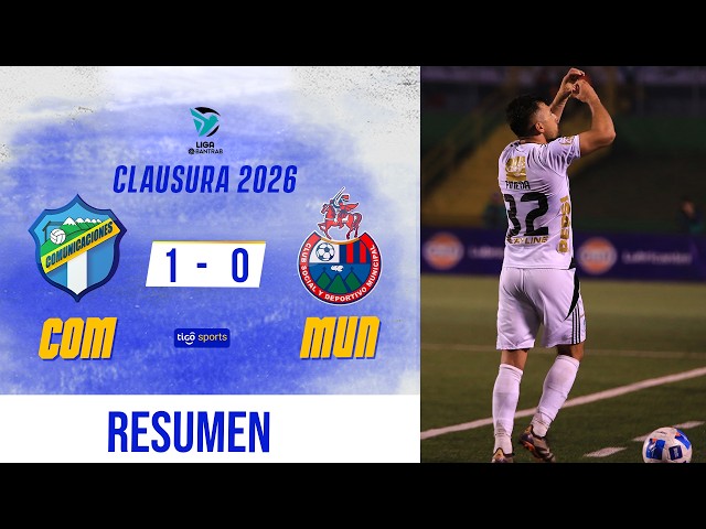 CLÁSICO VITAL PARA LOS CREMAS | Comunicaciones 1-0 Municipal | Resumen Completo