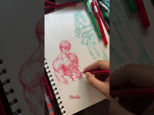 I have used montex super hit pen #thebhimsenart #art #drawing #sketch #artist #toji #jujutsukaisen