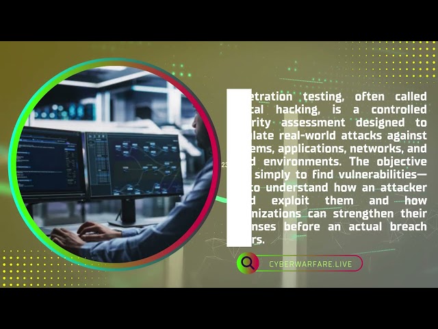 Penetration Testing in Cyber Security: A Complete Beginner's Guide to Finding Security Weaknesses