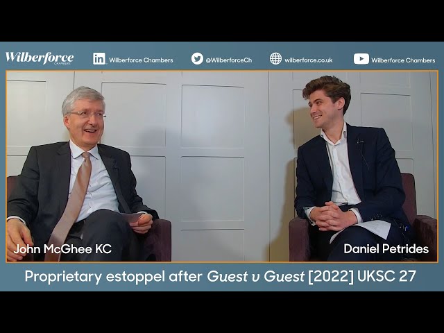 Proprietary estoppel after Guest v Guest [2022] UKSC 27