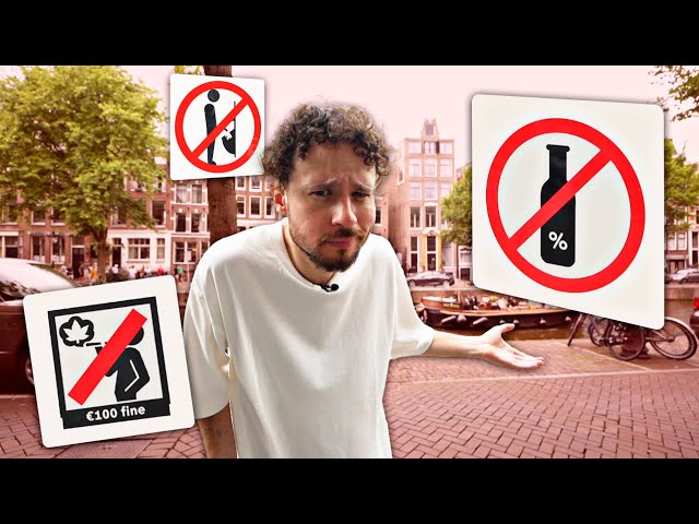 Amsterdam IS NOT like it used to be | New "strict prohibitions" 🚫🍺