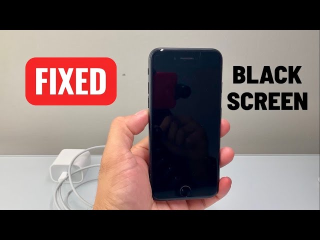 How To Fix iPhone 7 Black Screen