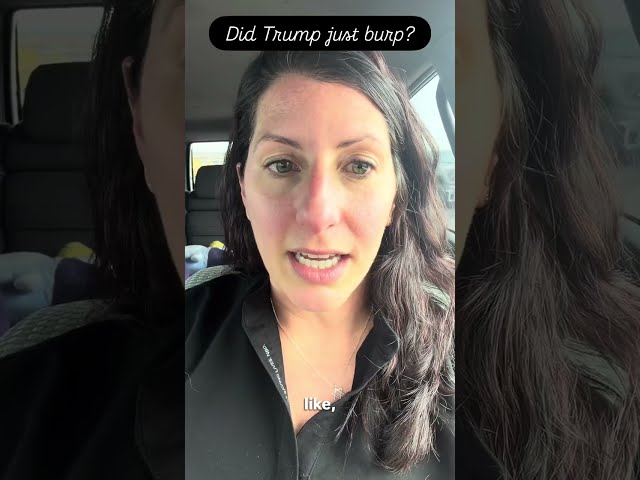 Did Trump burp or show neurological decline?